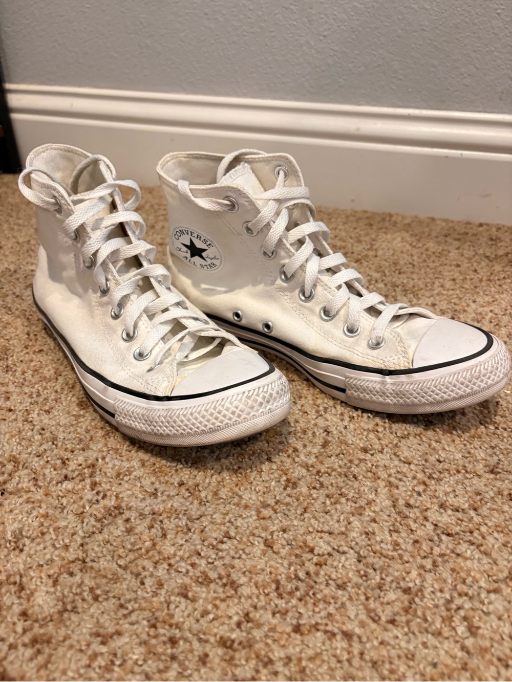 Converse All Star High Top Sneakers - White